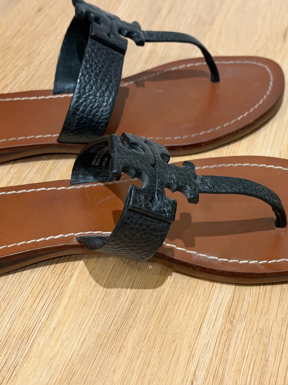 Tory Burch Leather Sandals Size 8 - Picture 6 of 7